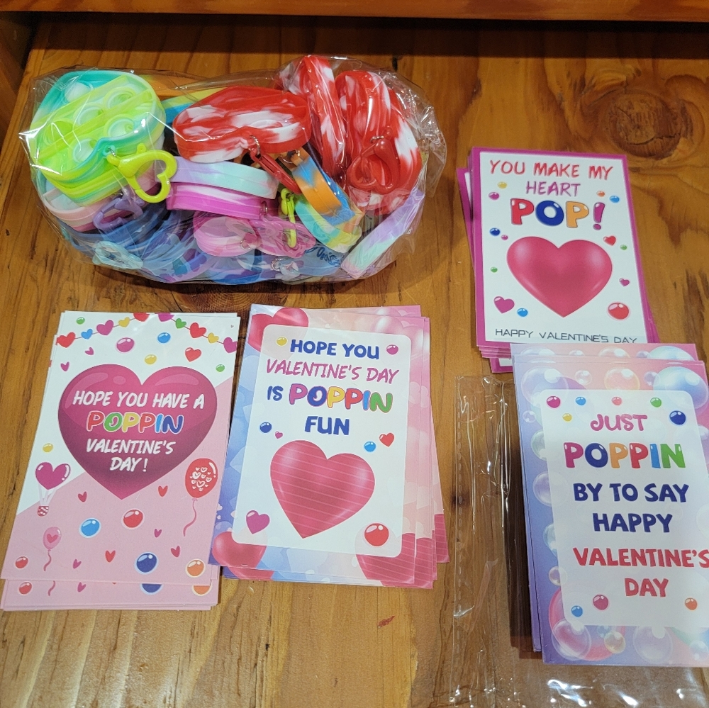 28 PCS Valentines Day Gifts for Kids New